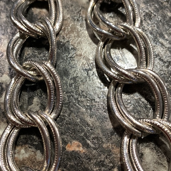 Beautiful Double metal necklace - Picture 4 of 7